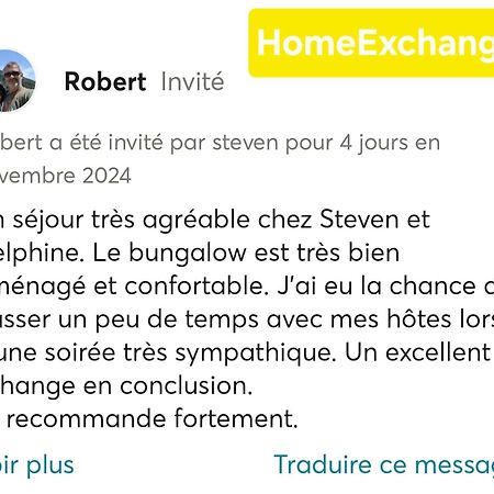 Lodge "Le Temps D'Un Reve" Сен-Франсуа Экстерьер фото